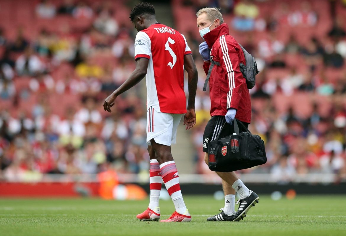Thomas Partey has hope but remains an injury doubt for Arsenal