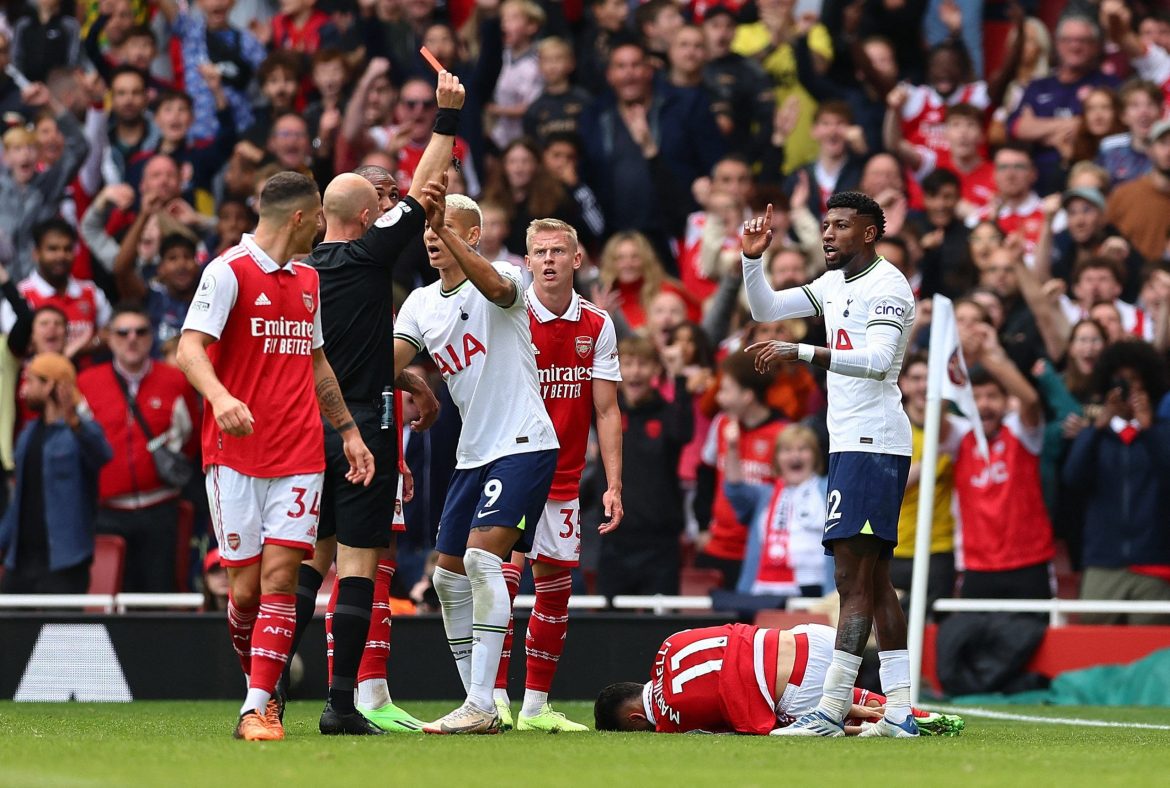 Spurs: Pundit questions Royal’s sending off