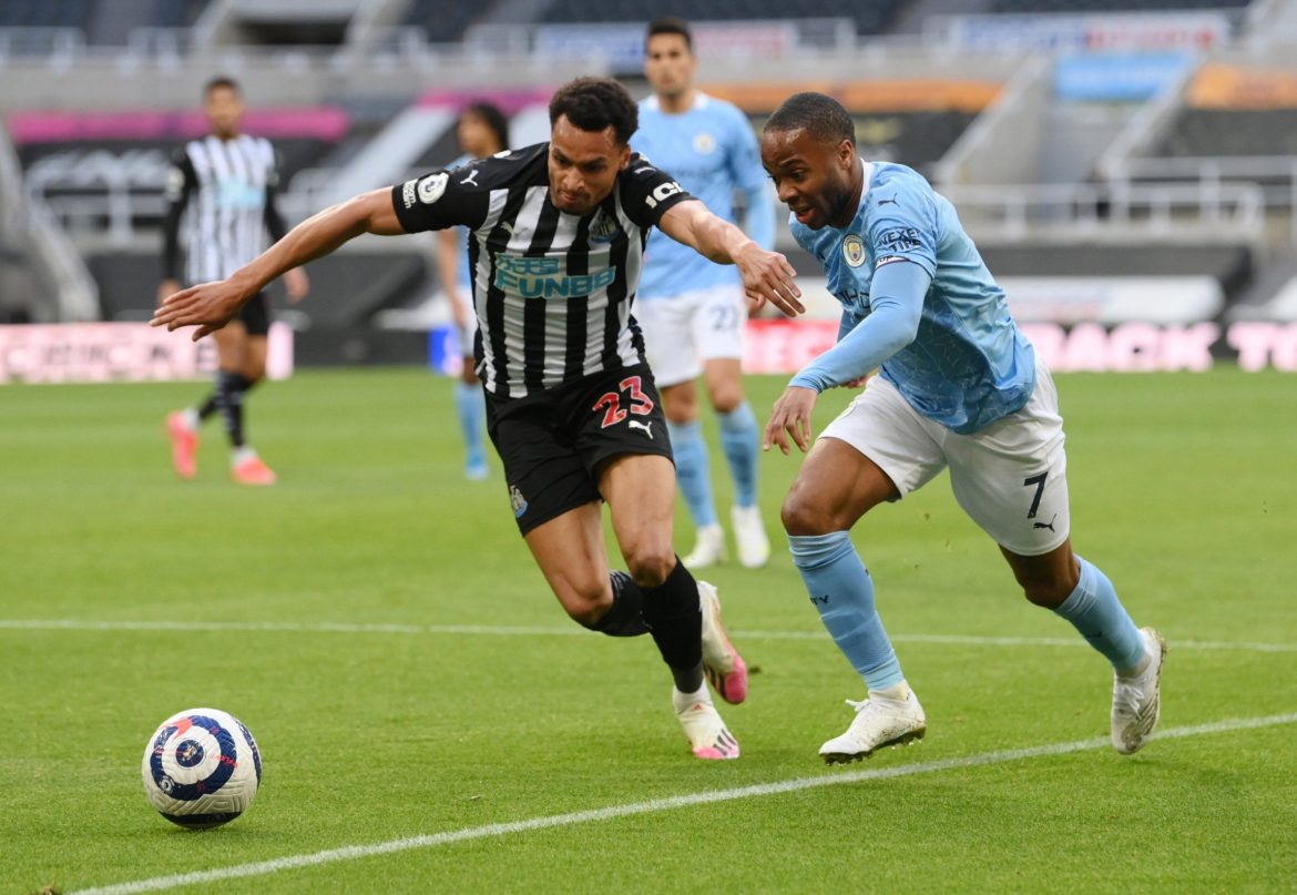 Newcastle’s Jacob Murphy was superb vs Man City